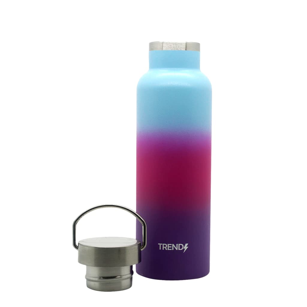 Botella Termo 500ml Acero Inoxidable — Amarillo