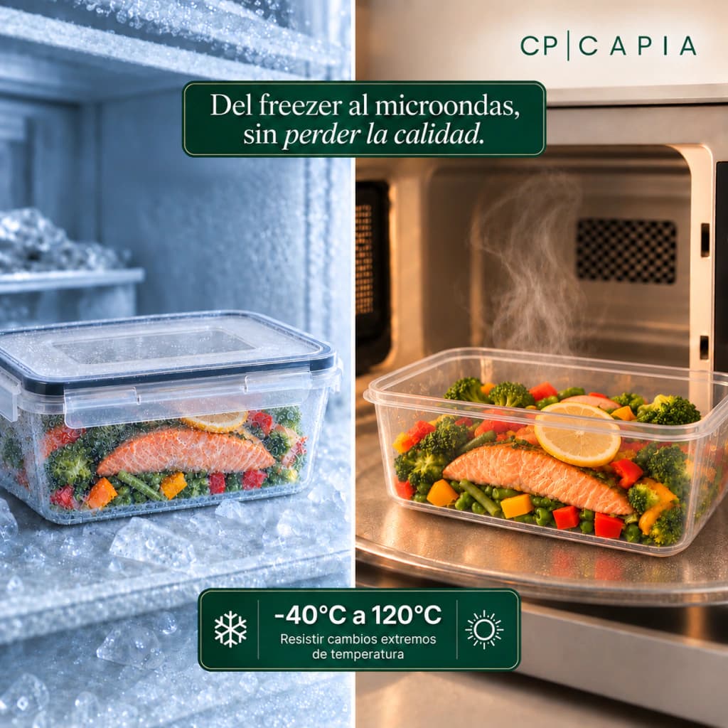 Set x24 Tápers Herméticos Capia BPA Free + Etiquetas y Marcador