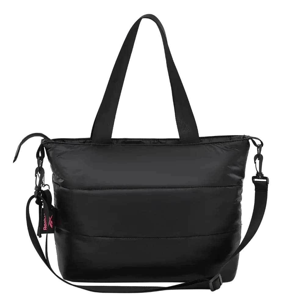 Cartera Bandolera Puffer con Llavero | Reebok — Negro