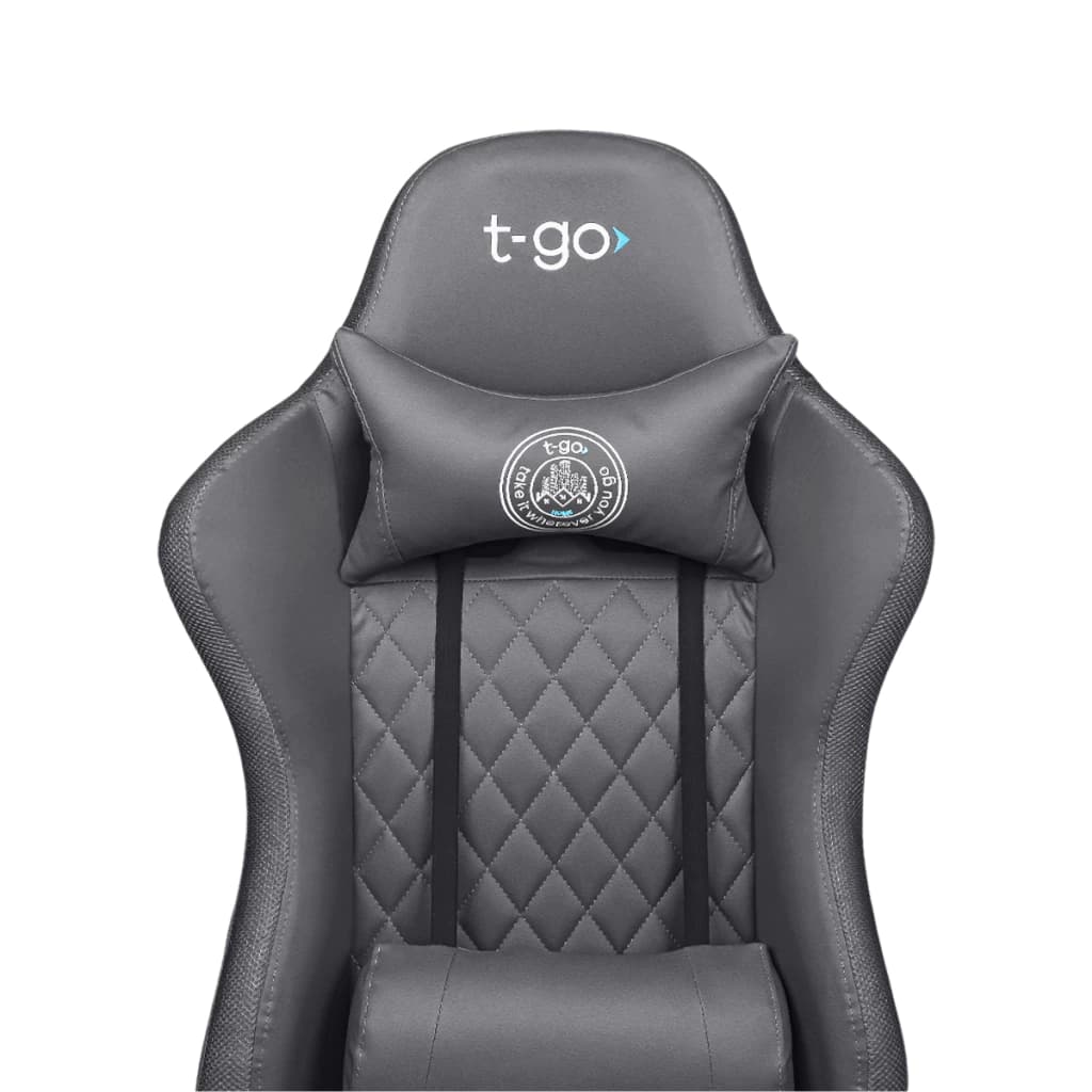 Sillas Gamer Vanguard T-go Ergonómica | Escritorio — Gris