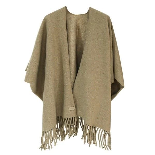 Ruana Poncho de Mujer | Trendy — Negro