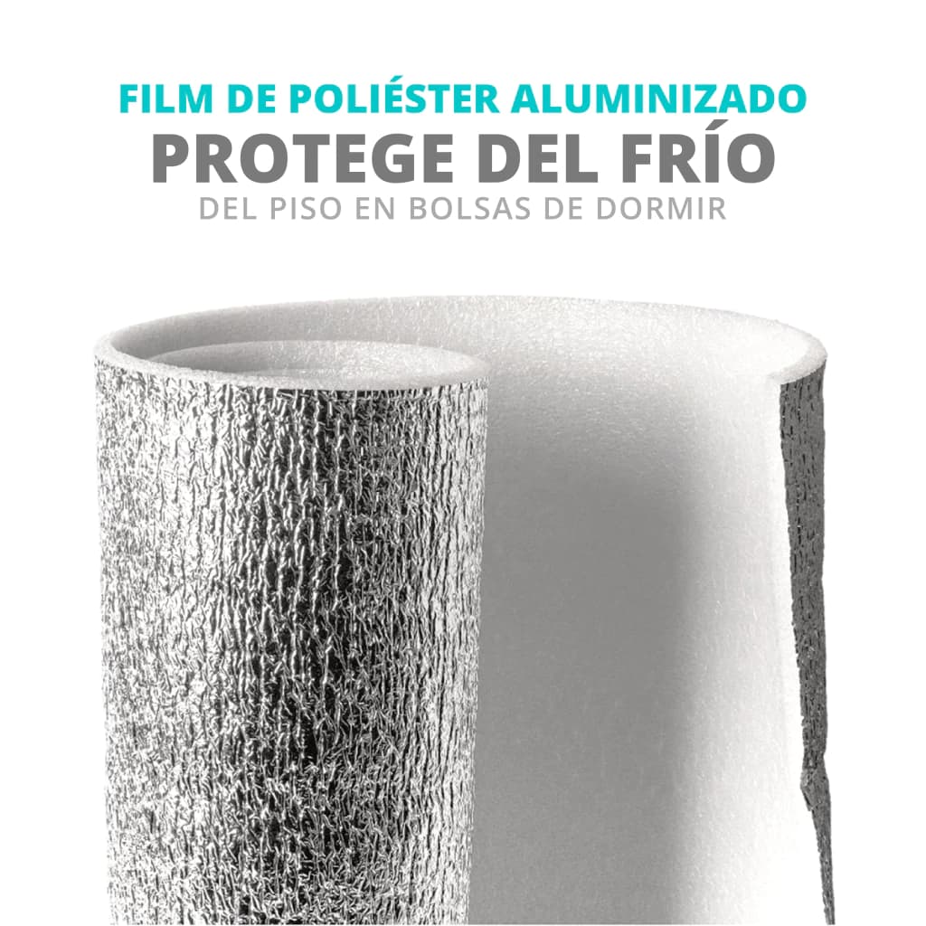 Combo Aventura: Mochila 70 Litros + Aislante Térmico Aluminizado | T-Go