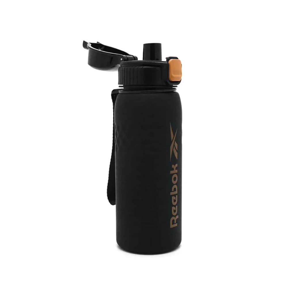 Botella Deportiva Reebok 1 Litro | Apertura Rápida y Medidor — Lima