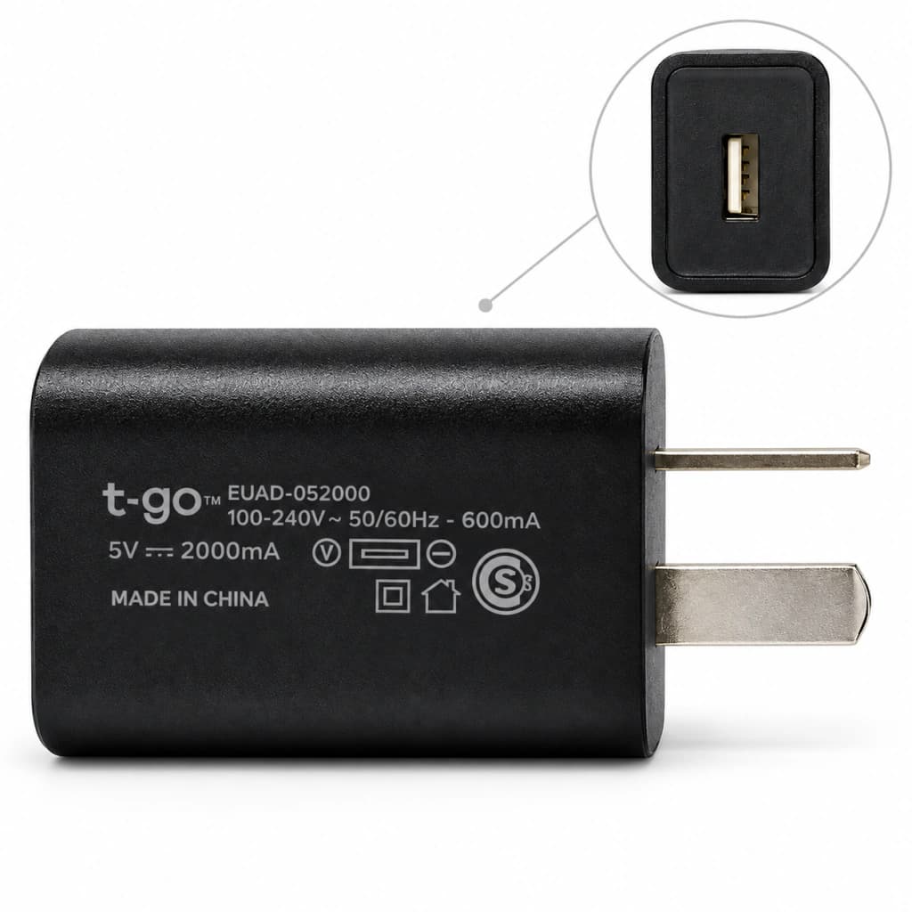 Aspiradora De Mano Inalámbrica T-GO 5 en 1 Sopladora Inflador Base Imantada