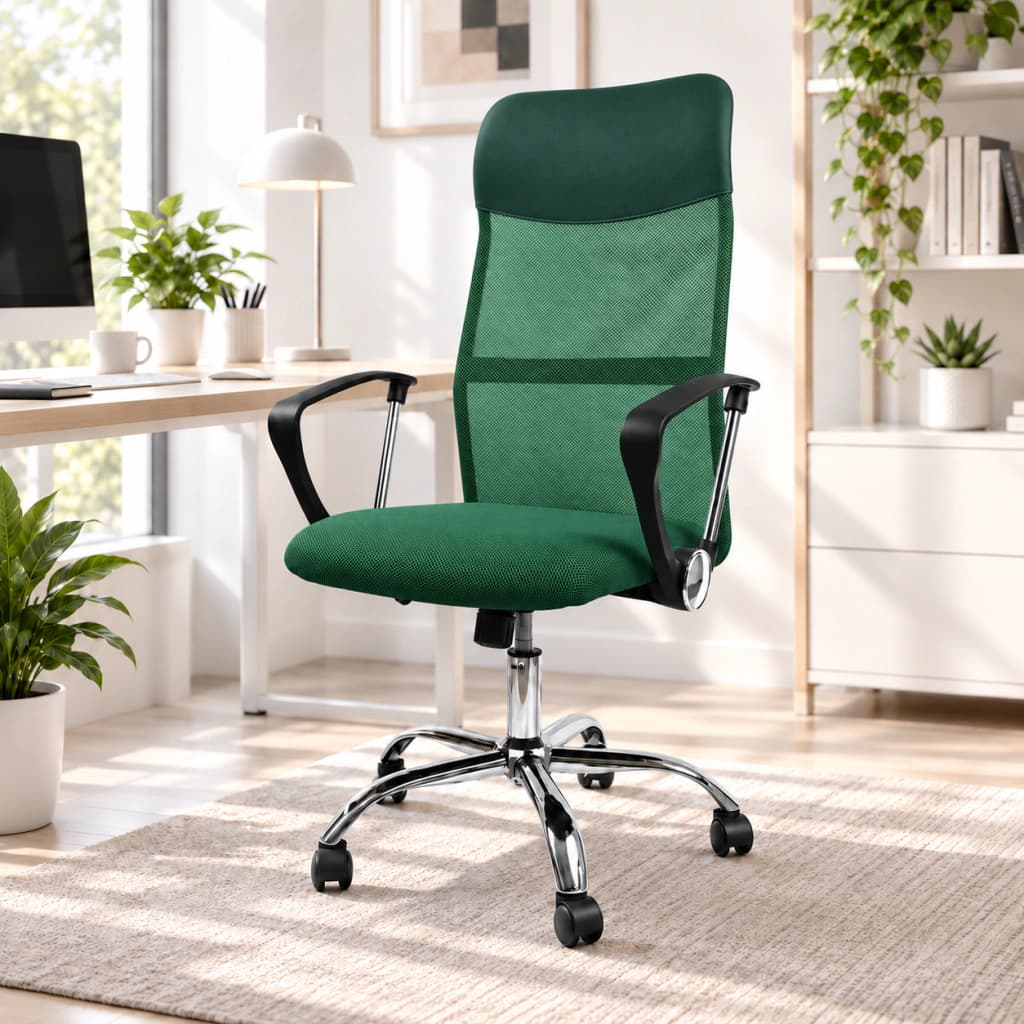 Silla De Escritorio Eclipse — Verde