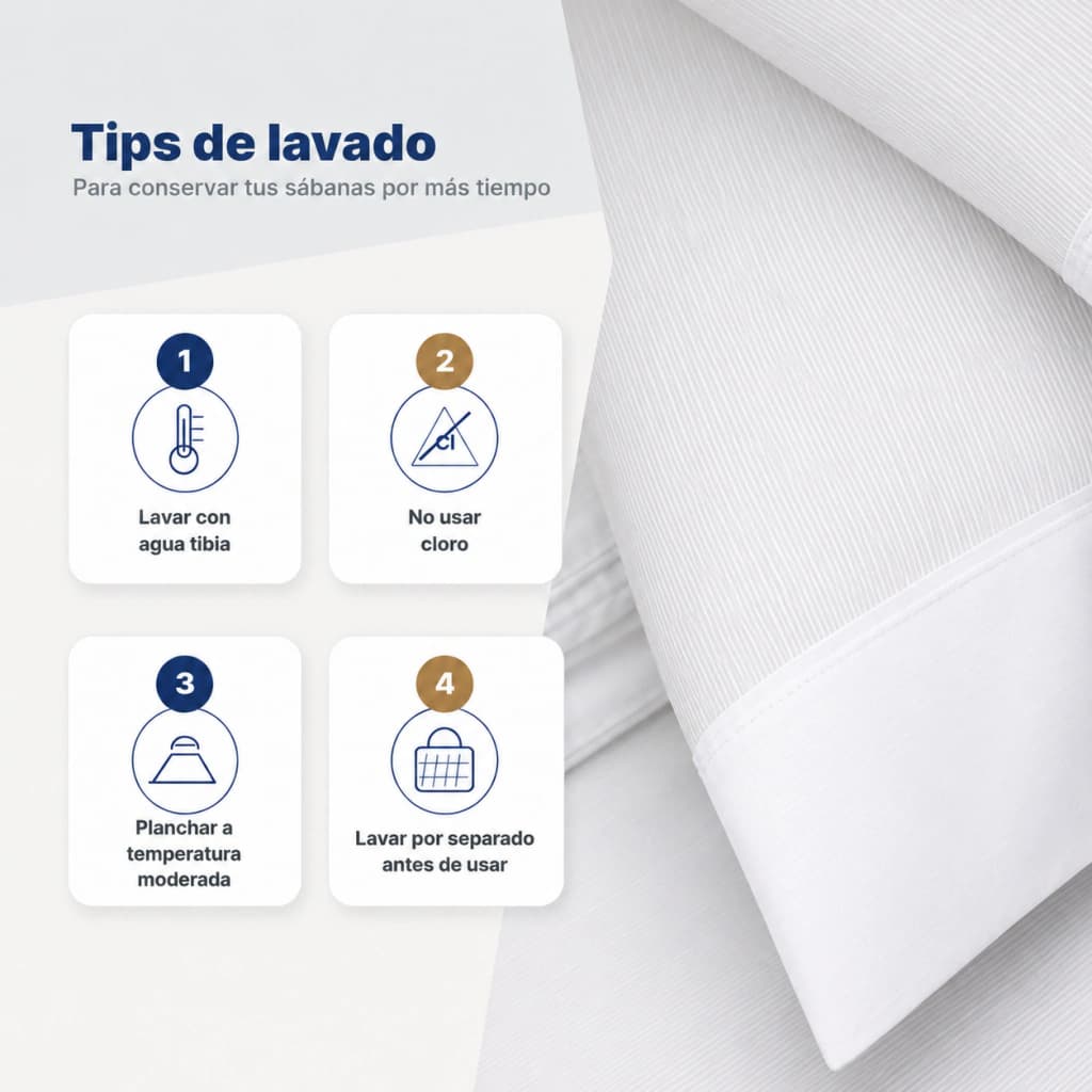 Juego de Sábanas Cannon Twin 1 1/2 Plazas | 100% Algodón | Cannon Fieldcrest — Blanco Rayado