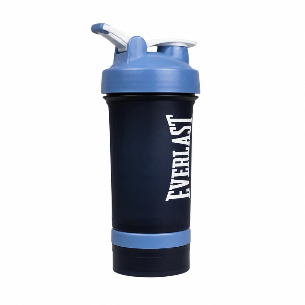 Shaker Everlast 450 ml Vaso Mezclador para Proteínas — Gris