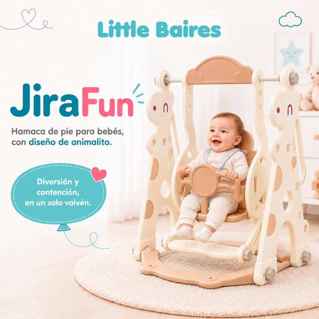 Hamaca Infantil Premium para Bebés | Interior y Exterior