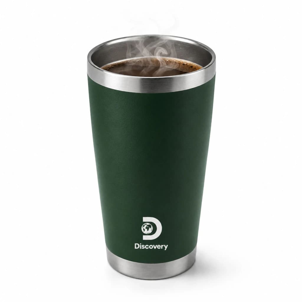 Vaso Térmico Discovery 600 Ml Acero Inoxidable Color Verde