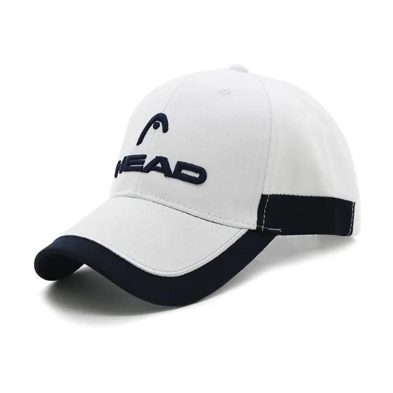 Gorra Trucker Camionera Head Original | Visera Plana Unisex — Blanco modelo 14168 / 53 a 57cm