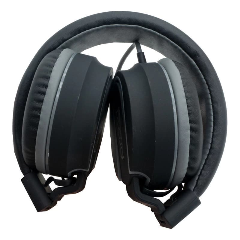 Auriculares Infantiles con Micrófono PRO21 — Para Tablet, Celular y PC — Negro con Rojo