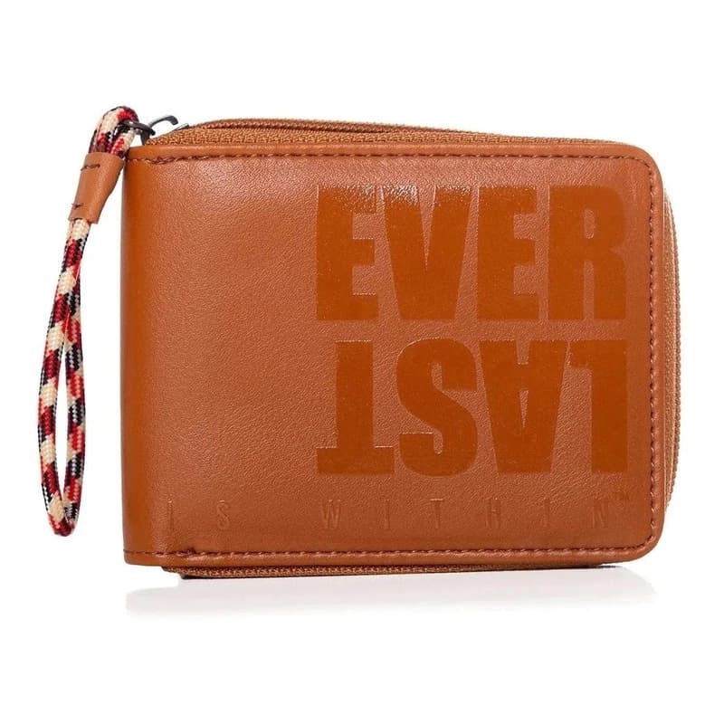 Billetera Everlast Cuero PU con Cierre | 6 Compartimentos para Tarjetas — Suela 26979