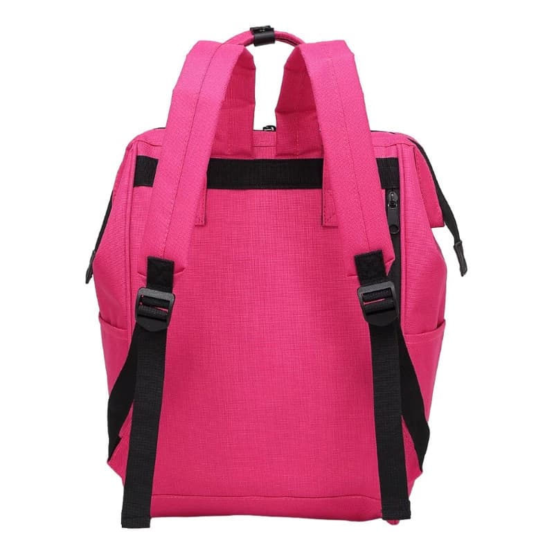 Mochila Urbana Everlast Nylon 18L Fucsia Reforzada con Antirrobo