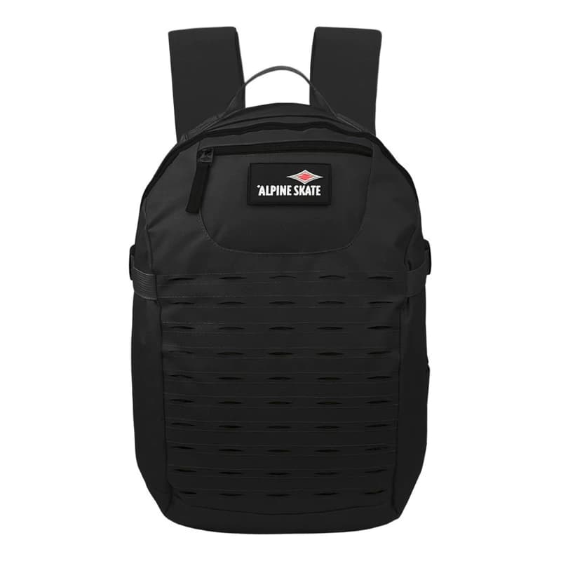 Mochila Urbana Porta Notebook 15.6" Alpine Skate 20 L - Nylon Premium — Negro