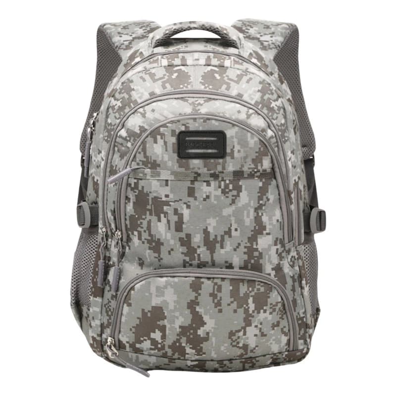 Mochila Porta Notebook 15.6" Bagcherry Nylon Premium 25L Reforzada — Marrón Camuflado 430305 / Liso