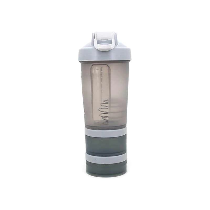 Shaker Everlast 450 ml Vaso Mezclador para Proteínas — Gris