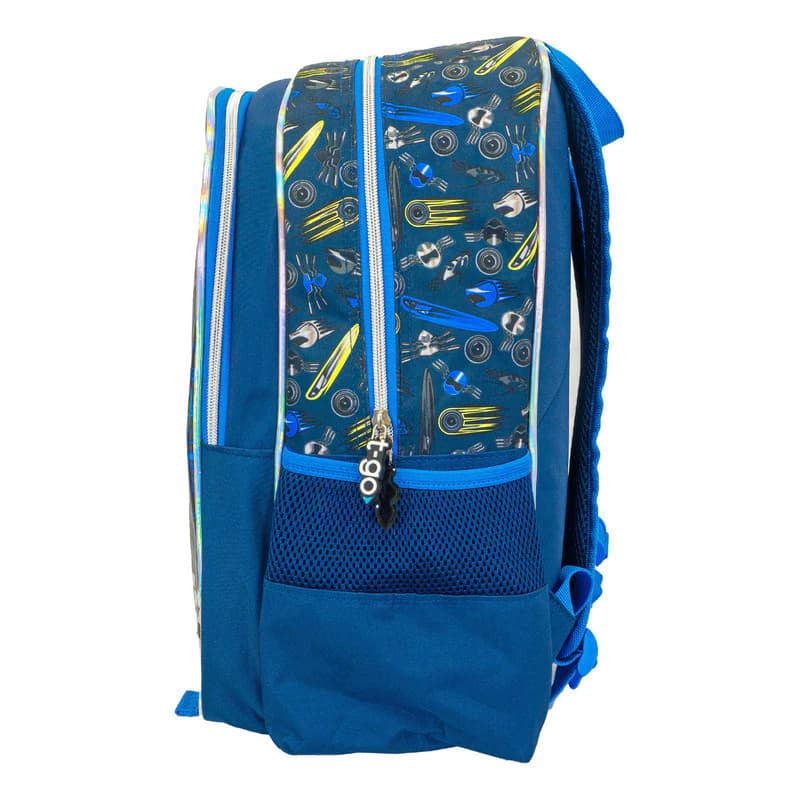 Mochila 25L Escolar | T-go — Negro Futbol / Pelota