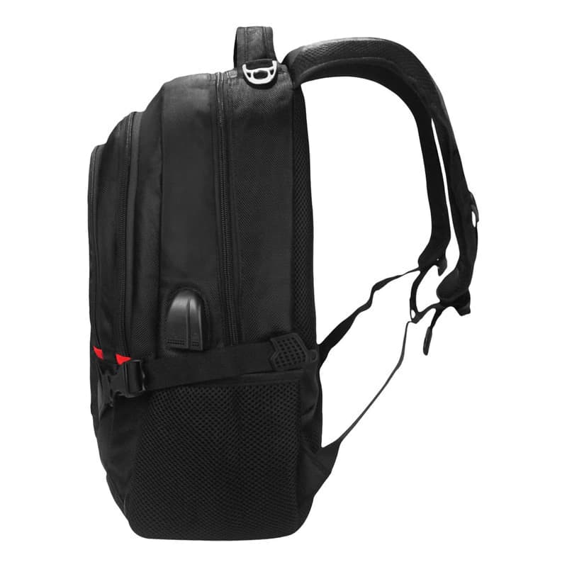 Mochila T-Go AB340 40L para Notebook 15.6" Urbana Impermeable Negro