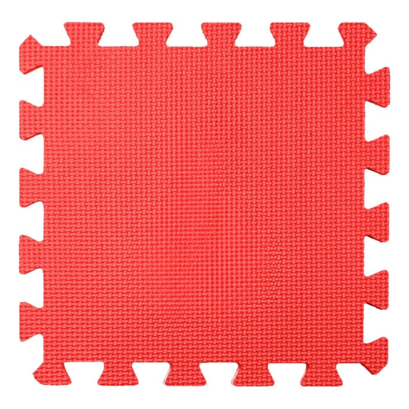 Piso Goma Eva Encastrable Antigolpe MultiEva x9 Piezas 28x28cm Didáctico Bebés