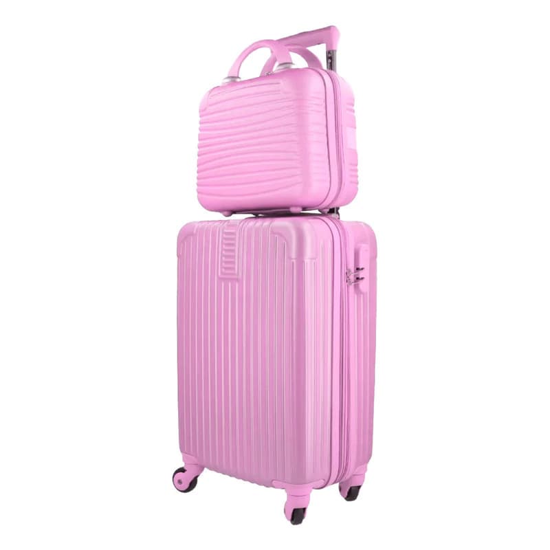 Set Valija Chica Carry On De Cabina + Mini Valija Neceser