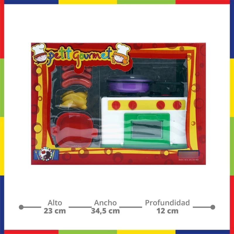 Juego de Cocina Infantil con Horno y Accesorios Lionel's Petit Gourmet — 5 piezas