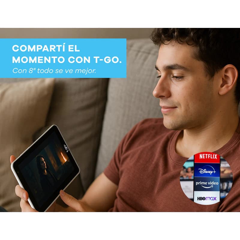 Tablet T-go Helios 8 64gb Android 14, 4gb Ram