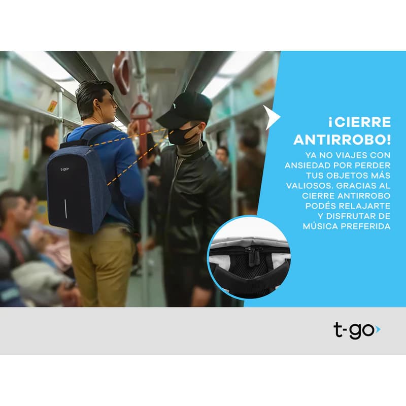Mochila Porta Notebook Laptop Acolchada Reforzada Gran Capacidad Ejecutiva Urbana Gym Deportiva Unisex Hombre Mujer