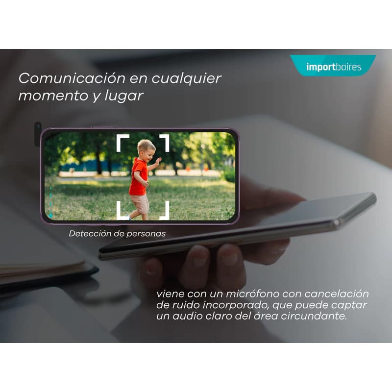 Cámara de Seguridad WiFi Exterior Ezviz H3C 1080p con Detección IA y Visión Nocturna 30m