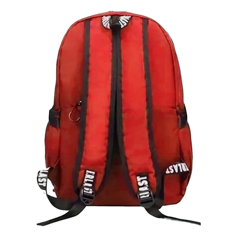 Mochila Escolar Urbana + Llavero | Everlast — Negro / Liso