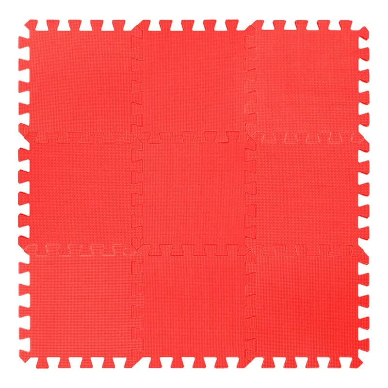 Piso Goma Eva Encastrable Antigolpe MultiEva x9 Piezas 28x28cm Didáctico Bebés