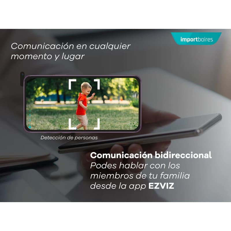 Cámara Wifi 2mpx Ezviz C6n 360° Audio + Tarjeta Memoria 32g