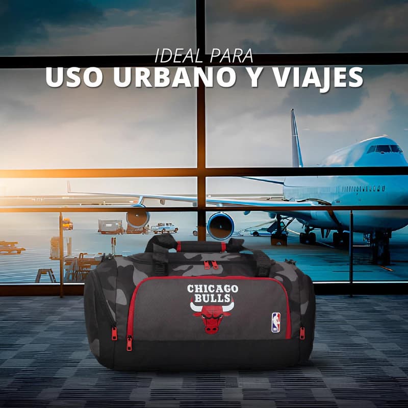 Bolsos Deportivos Nba Hombre Mujer Entrenamiento Gym Viajes