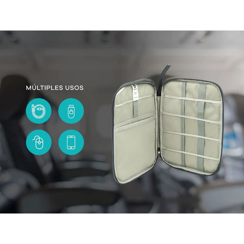 Organizador de Valija Discovery Multiuso Funda Tablet y E-reader — Negro 17093