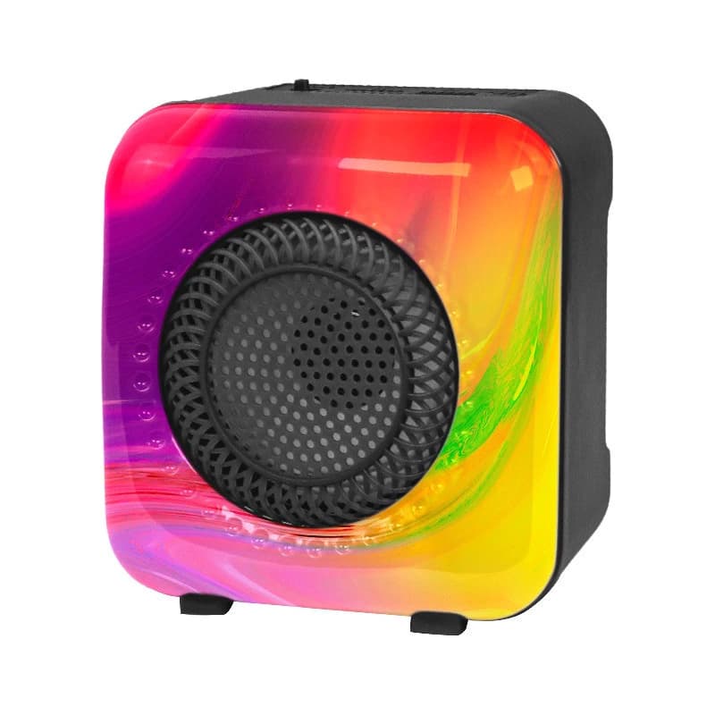 Parlante Bluetooth T-Go Tokio con Luces LED y Radio FM | Portátil