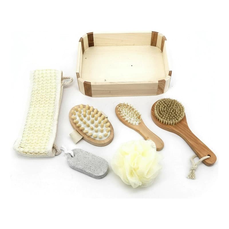 Kit de Cuidado Corporal Trendy Eco Collection 7 piezas con caja de madera