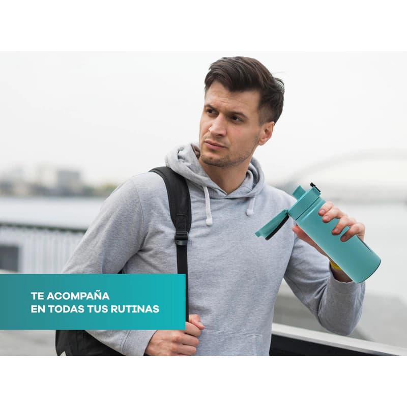 Botella Térmica D Agua Acero Inoxidable Pico Hydro Deportiva