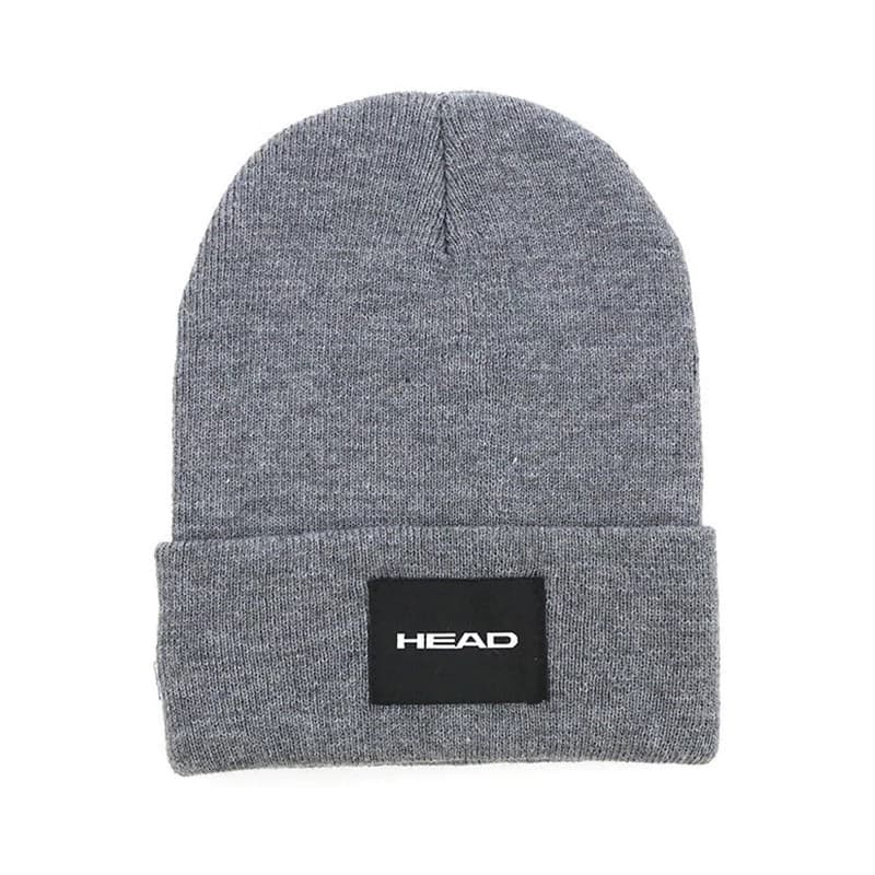 Gorro Head Fibra Acrílica Unisex Otoño Invierno 2025 — Abrigado y Cómodo — Gris Cod 12452 / Único