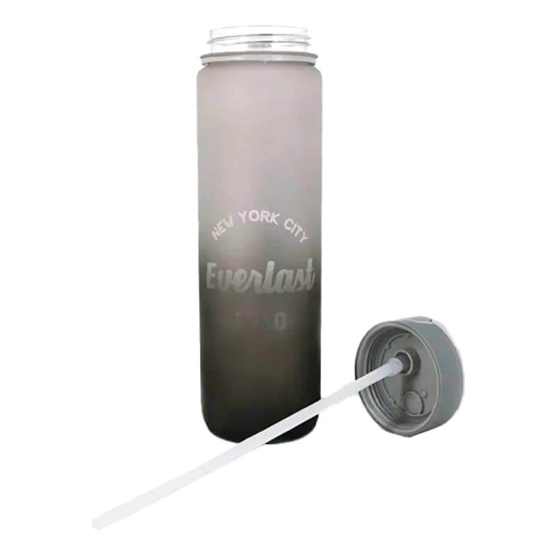 Botella Deportiva Everlast 1 Litro con Sorbete y Correa — Apertura Automática