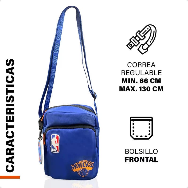 Morral Bandolera NBA Original Urbano Deportivo | 23x16x7 cm
