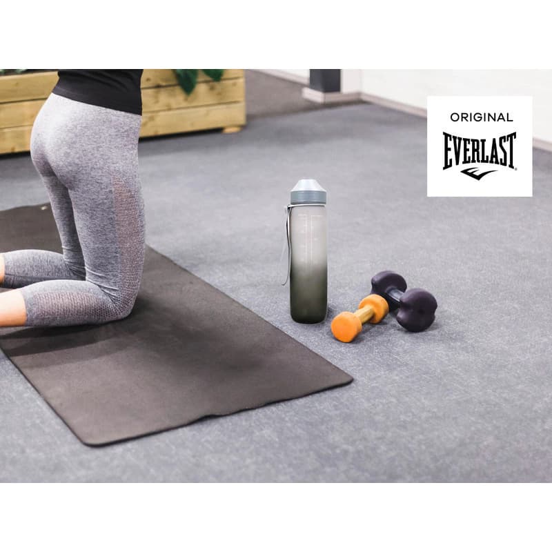 Botella Deportiva Everlast 1 Litro con Sorbete y Correa — Apertura Automática