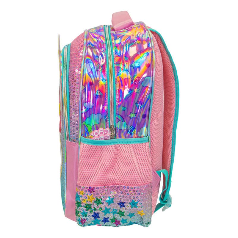 Kit Escolar T-Go 3 Piezas Unicornio | Mochila 16" + Lunchera Térmica + Cartuchera