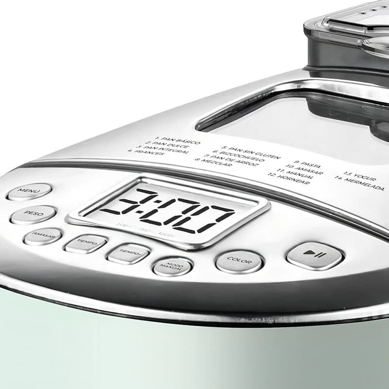 Horno Panificador Lüsqtoff 550W 1kg 14 Programas - Pan Casero Perfecto