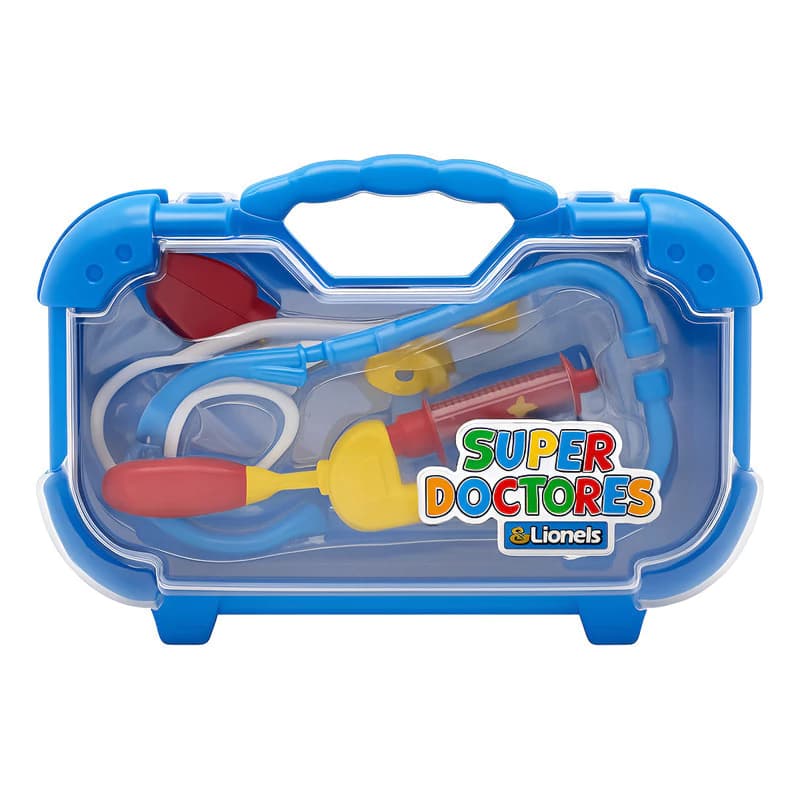 Valija Maletín De Juguete Doctor Doctora Con Accesorios — Azul