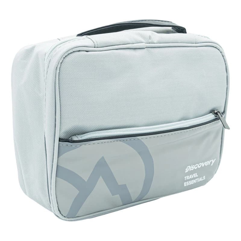 Organizador de Valija Discovery Neceser de Viaje Plegable 18x24x10cm — Gris