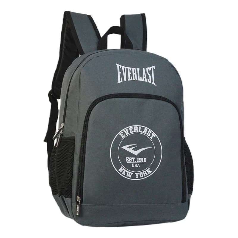 Mochila Urbana Escolar Everlast 19L con Porta Notebook | 43cm — Gris / Lisa