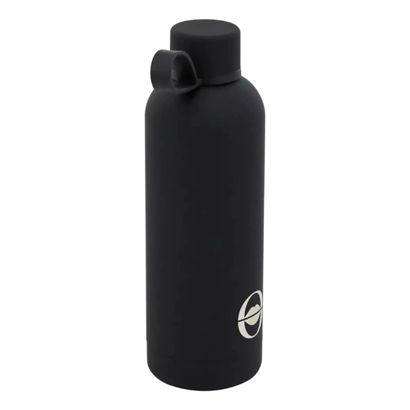 Botella Térmica 500 ml | Acero Inoxidable Doble Capa | Oreiro Love — Negro