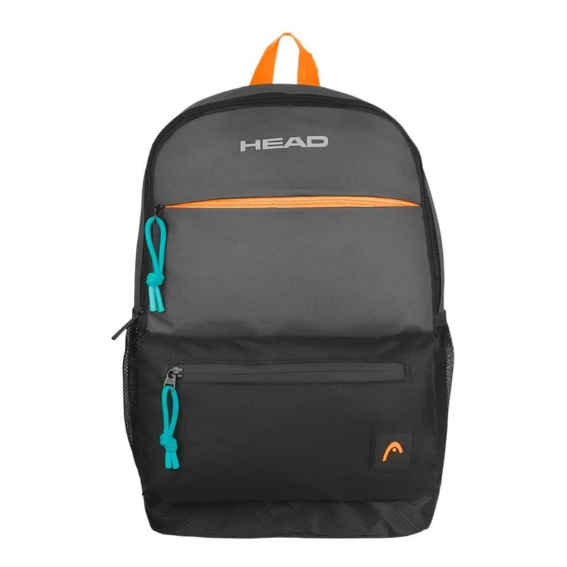 Mochila Urbana Escolar | Porta Notebook | Head — Gris con negro modelo 21613