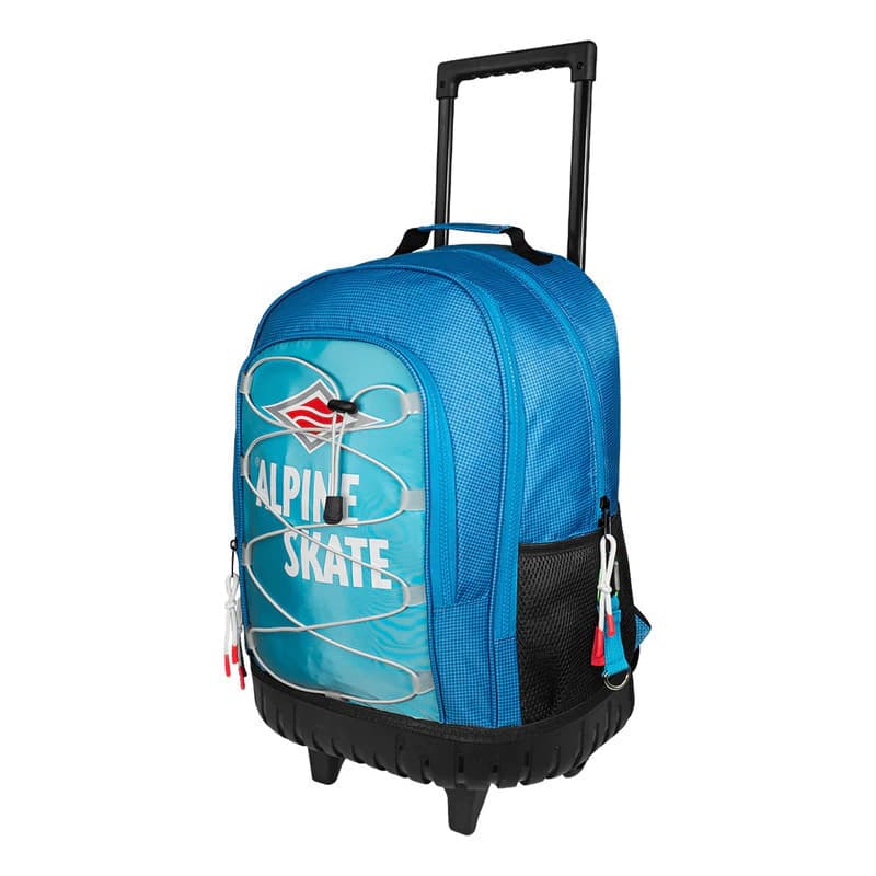 Mochila Escolar con Carrito 18" Everlast Alpine Skate — Ruedas de Silicona