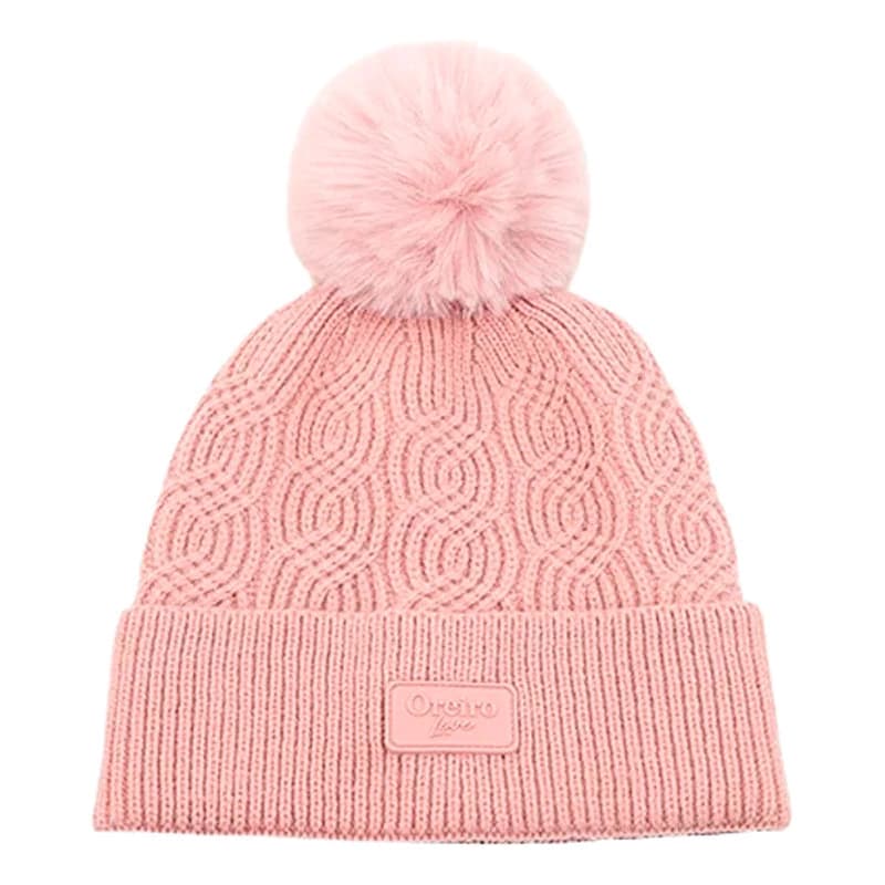 Gorro Tejido | Oreiro Love — Rosa / Tejido / M