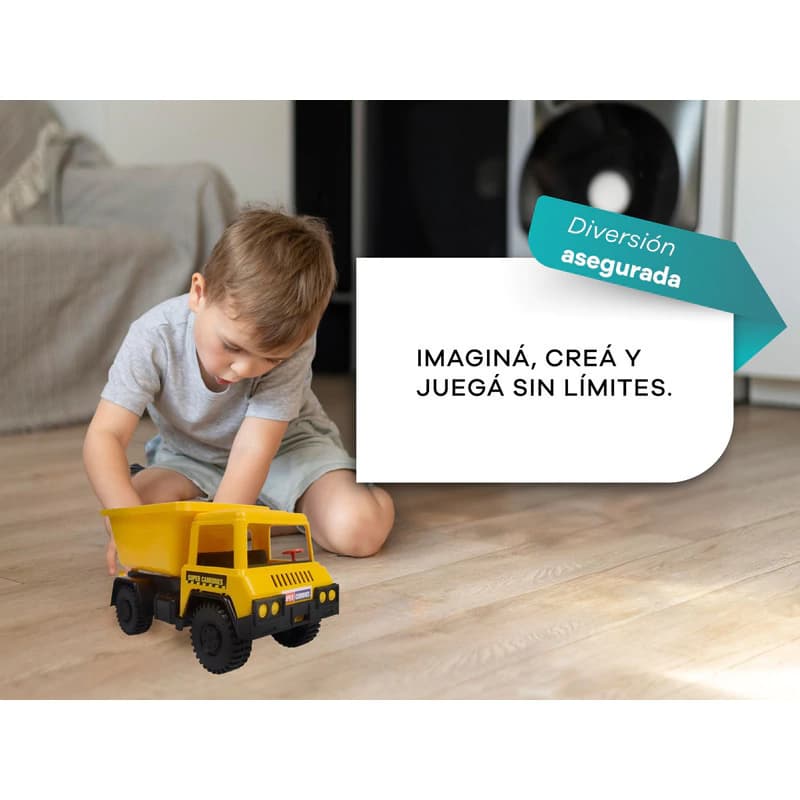 Camiones de Juguete Lionel's 20cm — Set para Niños con Diseño Realista — Marrón claro / Camión Gendarmeria